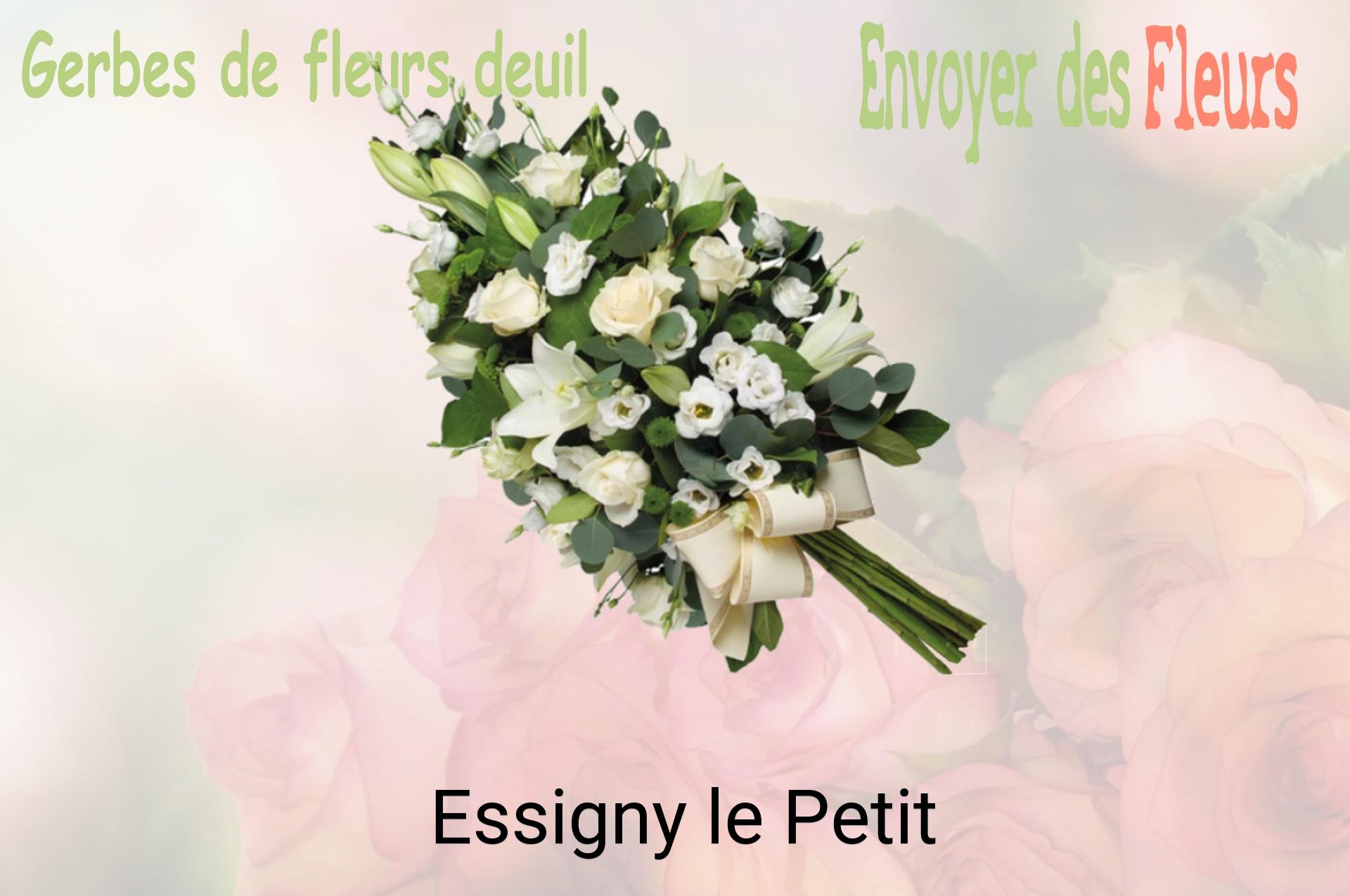 Gerbe de fleurs de deuil livrée à Essigny-le-Petit
